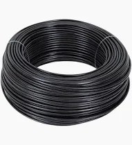 CABO FLEXIVEL 2,5MM 750V  BITOLA 2 5 MM ROLO 100 MTS COR PRETO 750V